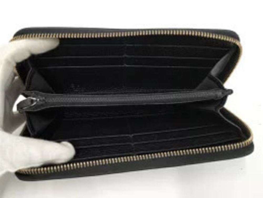 Gucci Interlocking G Long Wallet Black